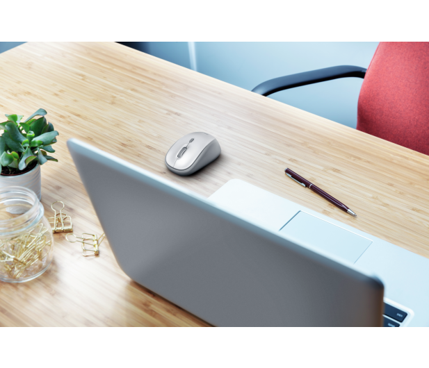 Trust YVI WIRELESS MOUSE WHITE - 703454 - zdjęcie 3